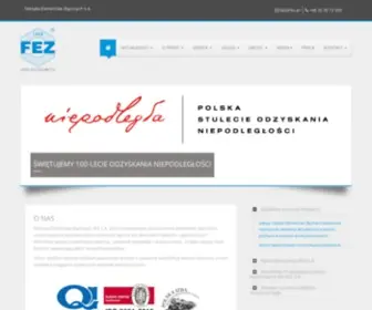 Fez.pl(Fabryka Elementów Złacznych FEZ S.A) Screenshot