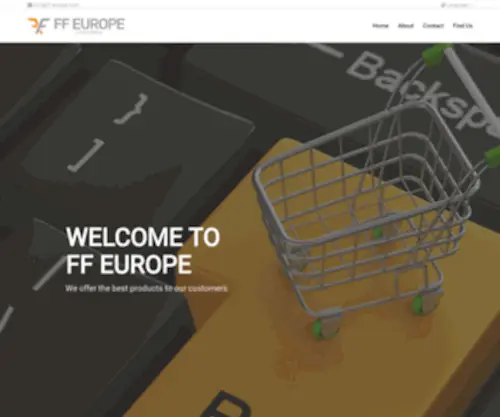 FF-Europe.com(FF-Europe E-commerce) Screenshot