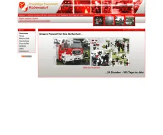 FF-Kobersdorf.at(Startseite ) Screenshot