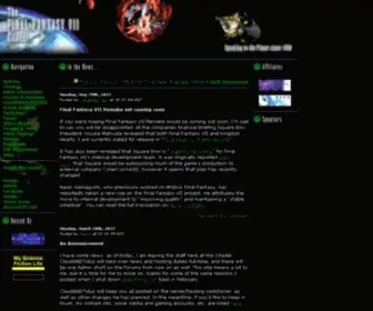 FF7Citadel.com(The Final Fantasy VII Citadel) Screenshot