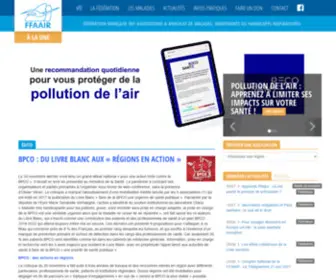 FFaair.org(Fédération Française des Associations et Amicales de malades) Screenshot