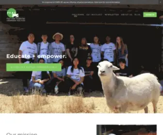 FFacoalition.org(Factory Farming Awareness Coalition) Screenshot