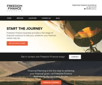 FFau.com.au(Freedom Finance Australia) Screenshot