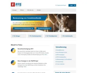 FFB.de(FIL Fondsbank (FFB)) Screenshot