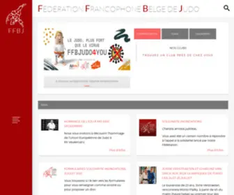 FFbjudo.be(Fédération Francophone Belge de Judo) Screenshot