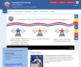 FFC8.org(Fountain-Fort Carson School District 8) Screenshot