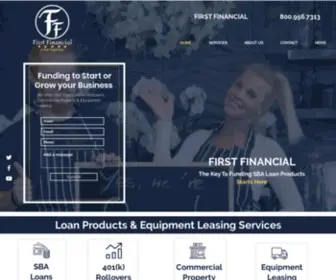 FFcash.com(SBA Lending Products Equipment Leasing) Screenshot