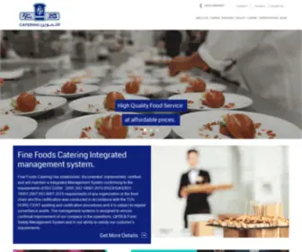 FFcatering.com(FINE FOODS CATERING BAHRAIN) Screenshot