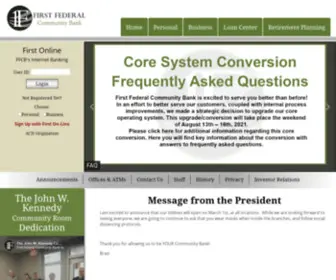 FFCB.com(Your Community Bank) Screenshot