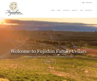 FFcwine.com(Fujishin Family Cellars) Screenshot