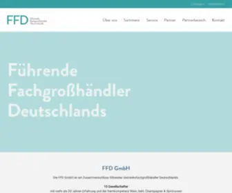 FFD-GMBH.de(FFD GmbH) Screenshot