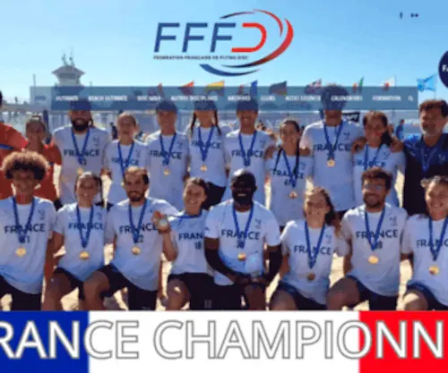 FFDF.fr(Fédération Flying Disc France) Screenshot