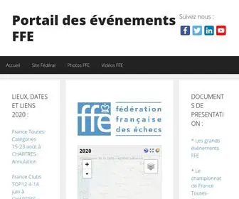 FFechecs.org(Portail) Screenshot