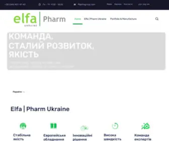 FFelfa.com.ua(Elfa-Pharm Ukraine) Screenshot