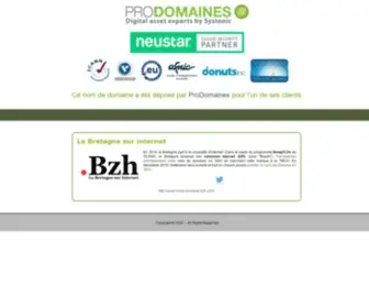 FFem.net(ProDomaines : nom de domaine déposé) Screenshot