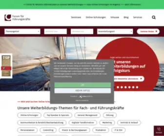 FFF-Online.com(Das Forum für Führungskräfte (WEKA Akademie GmbH)) Screenshot