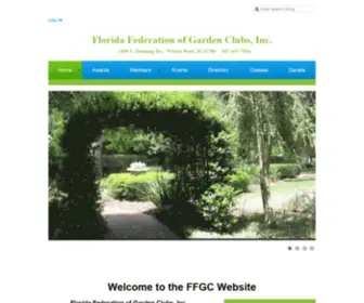 FFGC.org(Florida Federation of Garden Clubs) Screenshot