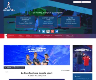 FFhockey.org(Fédération) Screenshot