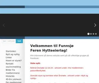 FFHYtteeierlag.no(Startsiden) Screenshot