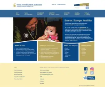 FFinetwork.org(Food Fortification Initiative) Screenshot