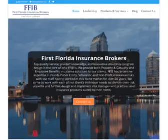 FFinsbr.com(First Florida Insurance Brokers) Screenshot