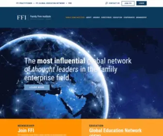 FFI.org(Family Firm Institute) Screenshot