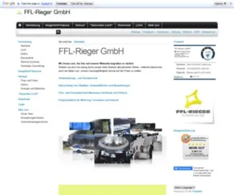 FFL-Rieger.de(FFL-Rieger GmbH) Screenshot