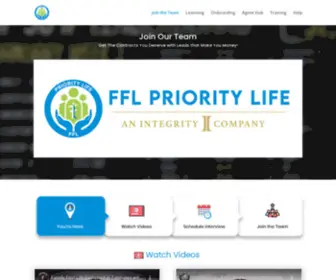 FFlonboarding.com(PriorityLife) Screenshot