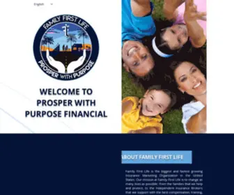 FFLprosperwithpurpose.com(Prosper with Purpose Financial) Screenshot