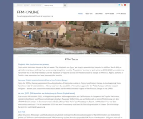 FFM-Online.org(Startseite) Screenshot