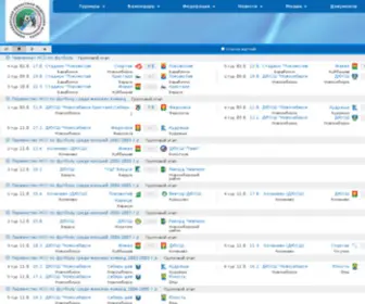 FFnso.ru(Федерация футбола Новосибирской области) Screenshot