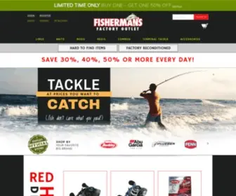 FFO-Tackle.com(Fisherman's Factory Outlet) Screenshot