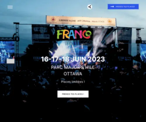 FFO.ca(Festival franco) Screenshot