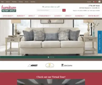 FFocartersville.com(Furniture Factory Outlet) Screenshot