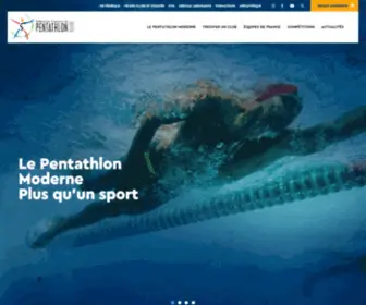 FFpentathlon.fr(Fédération) Screenshot