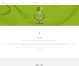 FFRC.fr(Fédération Française des Radios Chrétienne) Screenshot
