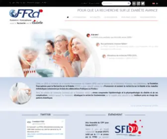 FFrdiabete.org((FFRD)) Screenshot