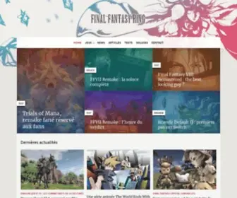 FFring.com(Final Fantasy Ring) Screenshot