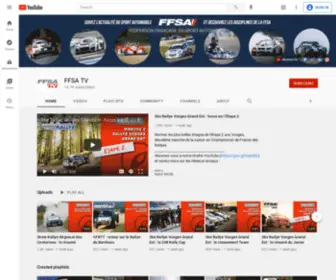 FFsa.tv(La Web TV du sport auto) Screenshot