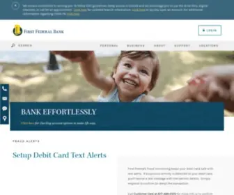 FFSB.com(First Federal Bank) Screenshot