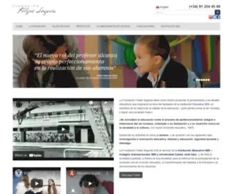 FFsegovia.org(Fundación Felipe Segovia) Screenshot