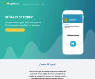 FFsignal.com(Proveedor de Señales Forex desde 2012) Screenshot