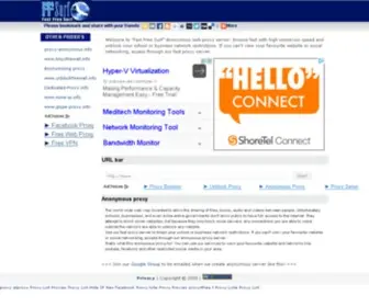 FFsurf.com(Anonymous surfing) Screenshot