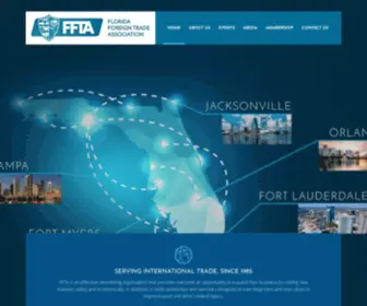 FFta.com(Florida Foreign Trade Association) Screenshot