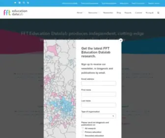 FFteducationdatalab.org.uk(FFT Education Datalab) Screenshot