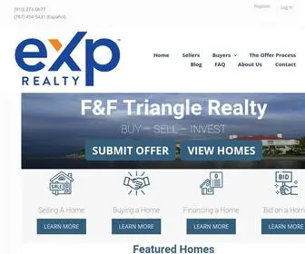 FFtriangleauctions.com(F&F Triangle Realty) Screenshot