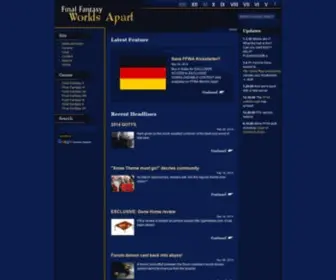FFwa.org(Final Fantasy) Screenshot