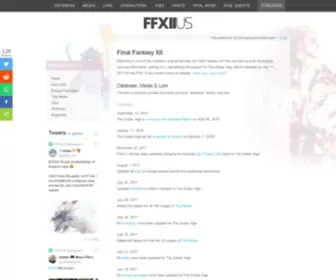 FFxii.us(Media & Lore (The Zodiac Age & PS2)) Screenshot