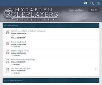 FFxiv-Roleplayers.com(Hydaelyn Role) Screenshot