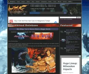 FFxivinfo.com(FFXIV Info) Screenshot